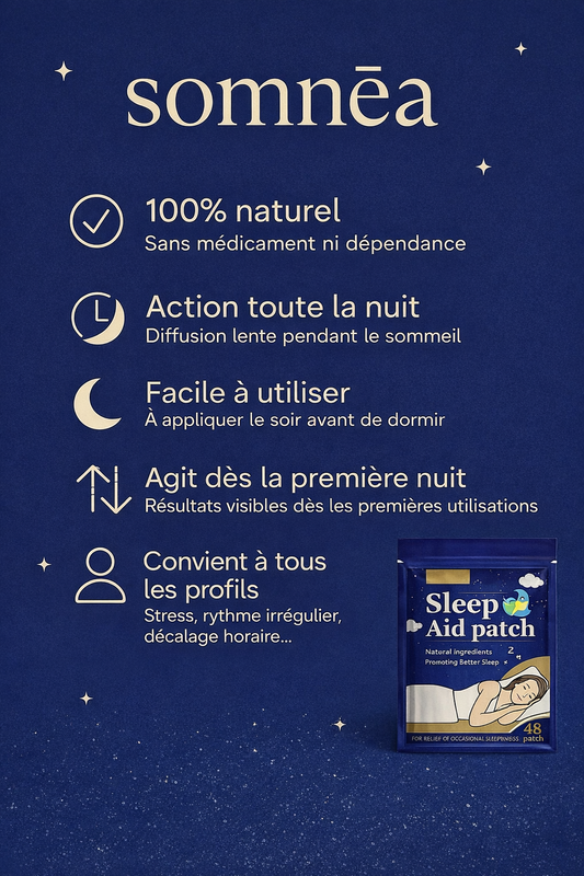 Somnēa – Patch de sommeil transdermique